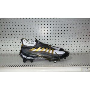 Nike Vapor Edge Elite 360 Black Metallic Gold Mens Football Cleats Size 16